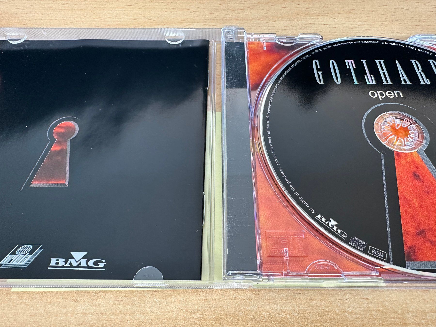 CD: Gotthard – Open – Usato da Rikon im Tösstal venduto da Alpenmutz 2