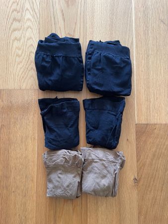 6x Maternity Strumpfhosen, 20 & 60 DEN, Anna Fields