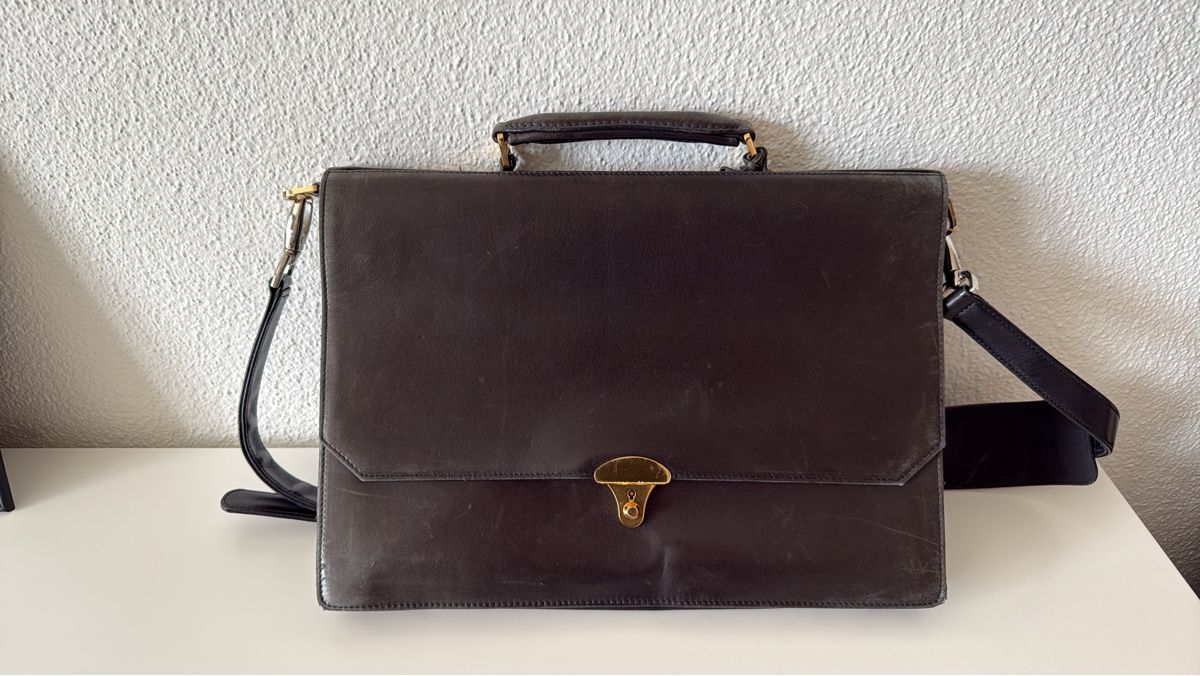 Koffer & Taschen: SEEGER Aktentasche Leder schwarz – Gebraucht aus Zürich von jan_p7vl