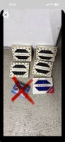100 Stk Baumkerzen Kerze  schwarz  blau