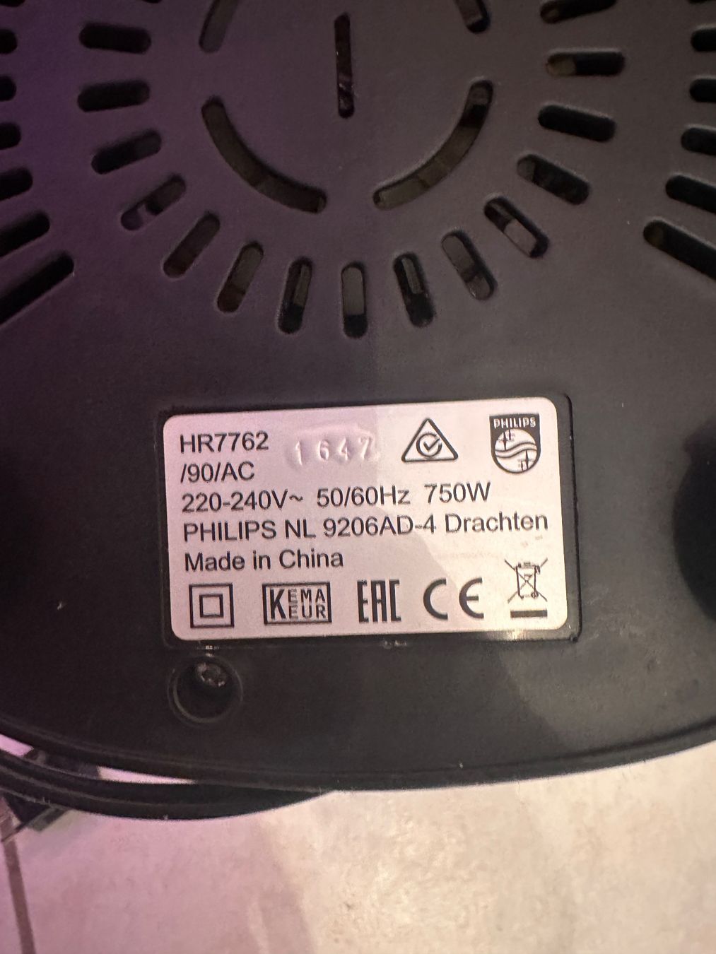Philips Elettrodomestici da cucina: Küchenmaschine Philips mit 3-in-1 Funktion – Usato da Remetschwil venduto da reb_58p9 5