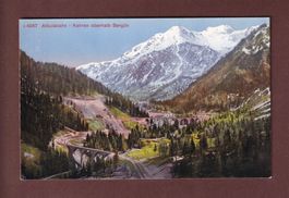 Albulabahn - Kehren oberhalb BERGÜN