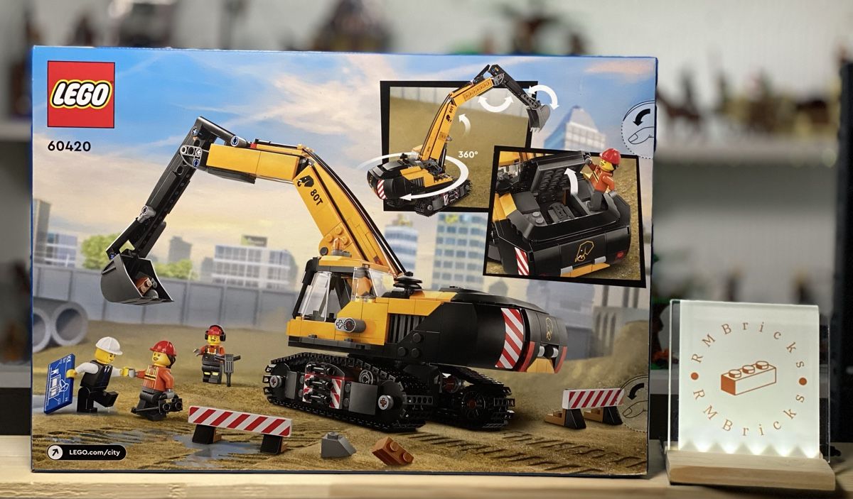 Lego Kit di costruzioni: Lego City Construction Excavator 60420 – Nuovo e nell'imballaggio originale da Appenzell venduto da RMBricks 1