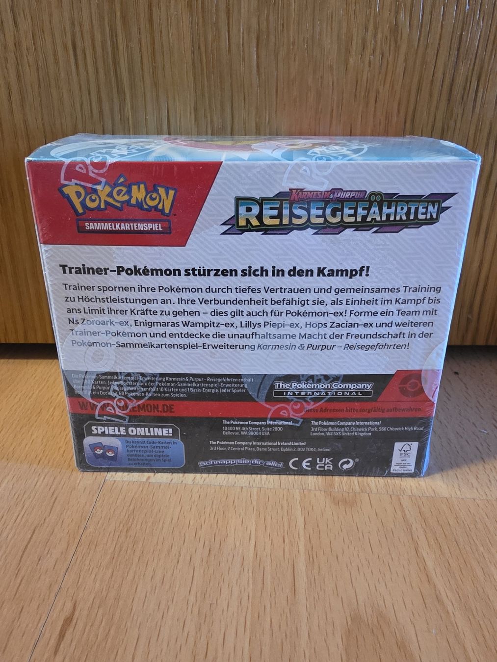 Pokémon Carte collezionabili: Pokémon Reisegefährten Display – Nuovo e nell'imballaggio originale da Tscheppach venduto da Patrick-John 1