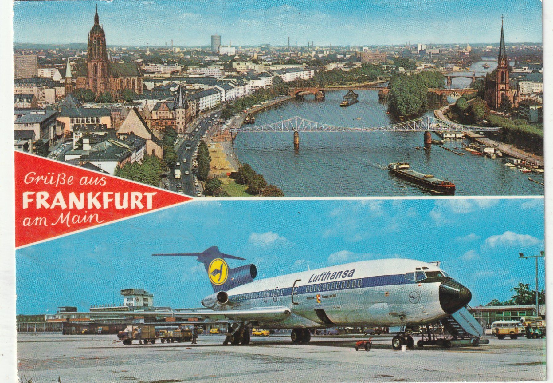 Cartoline postali: Frankfurt – Usato da Lumbrein venduto da made02