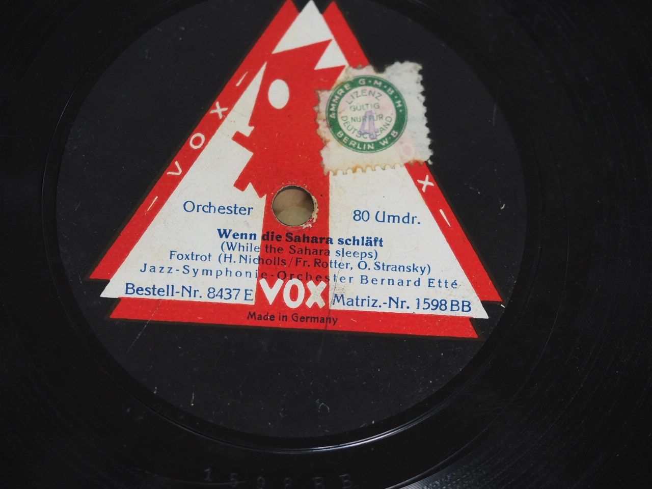 Dischi in vinile: DISQUES 78 TOURS – Usato da Lausanne venduto da Leag 2