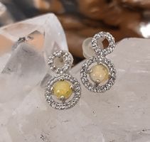 OHRRINGE SILBER GEPRÜFT