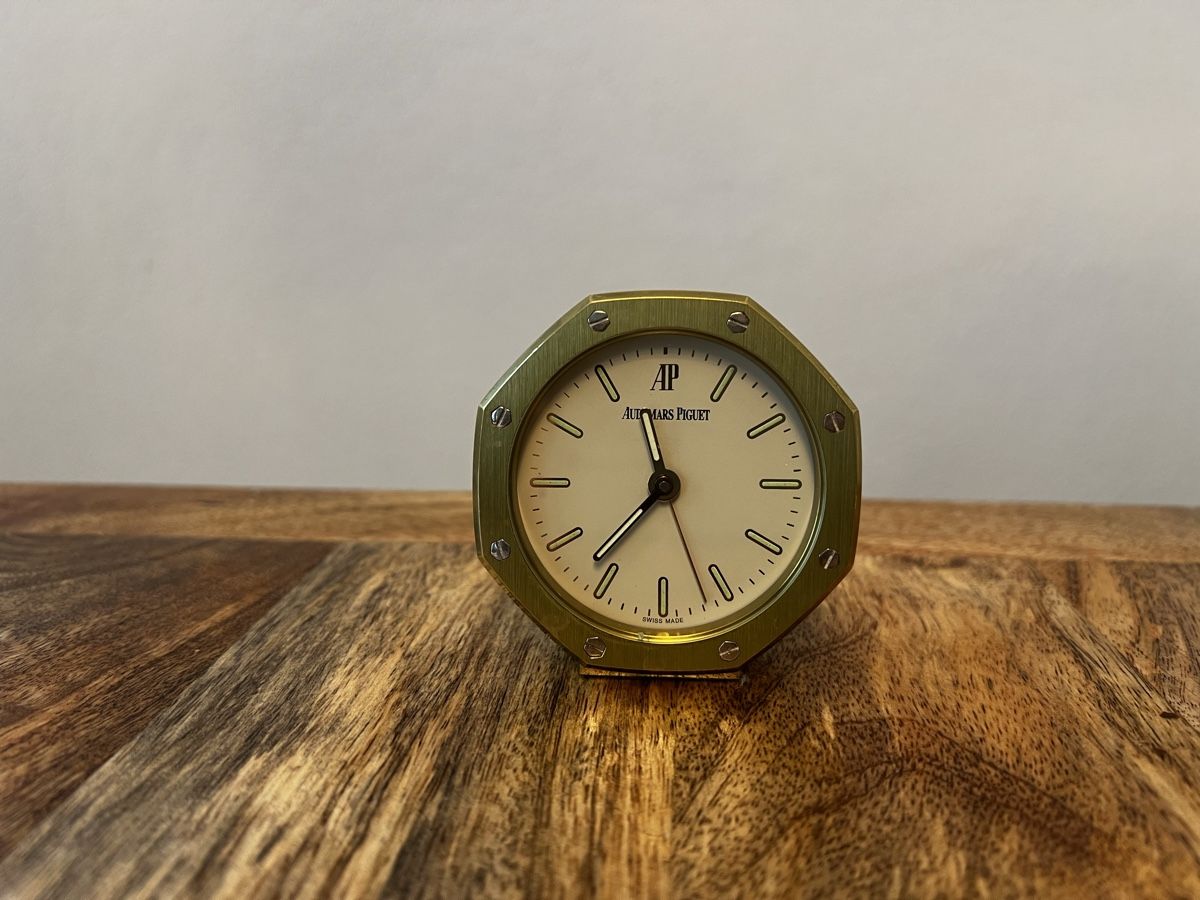 Audemars Piguet Orologi: Audemars Piguet vintage brass table clock – Usato da Zürich venduto da eli_76fw 2
