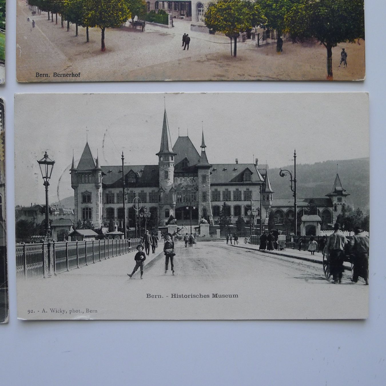 Cartoline postali: 6 alte Ansichtskarten BERN, Litho, Gurten - Bahn, Stalden – Usato da Ebikon venduto da SilvioFreund 6