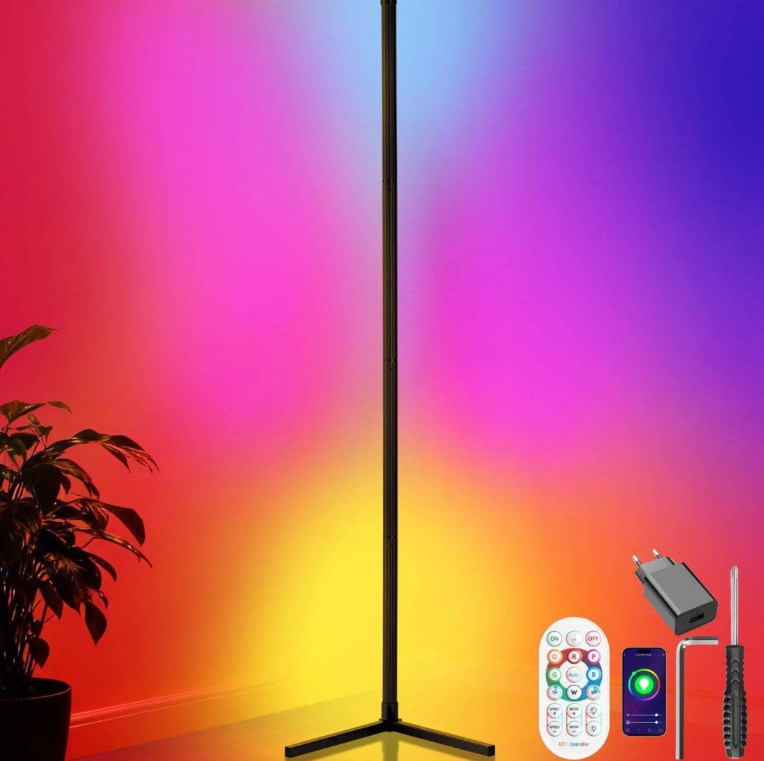 Lampade: LED-Stehlampe Spectra – Nuovo (secondo la descrizione) da Steinhausen venduto da Retourenprofis