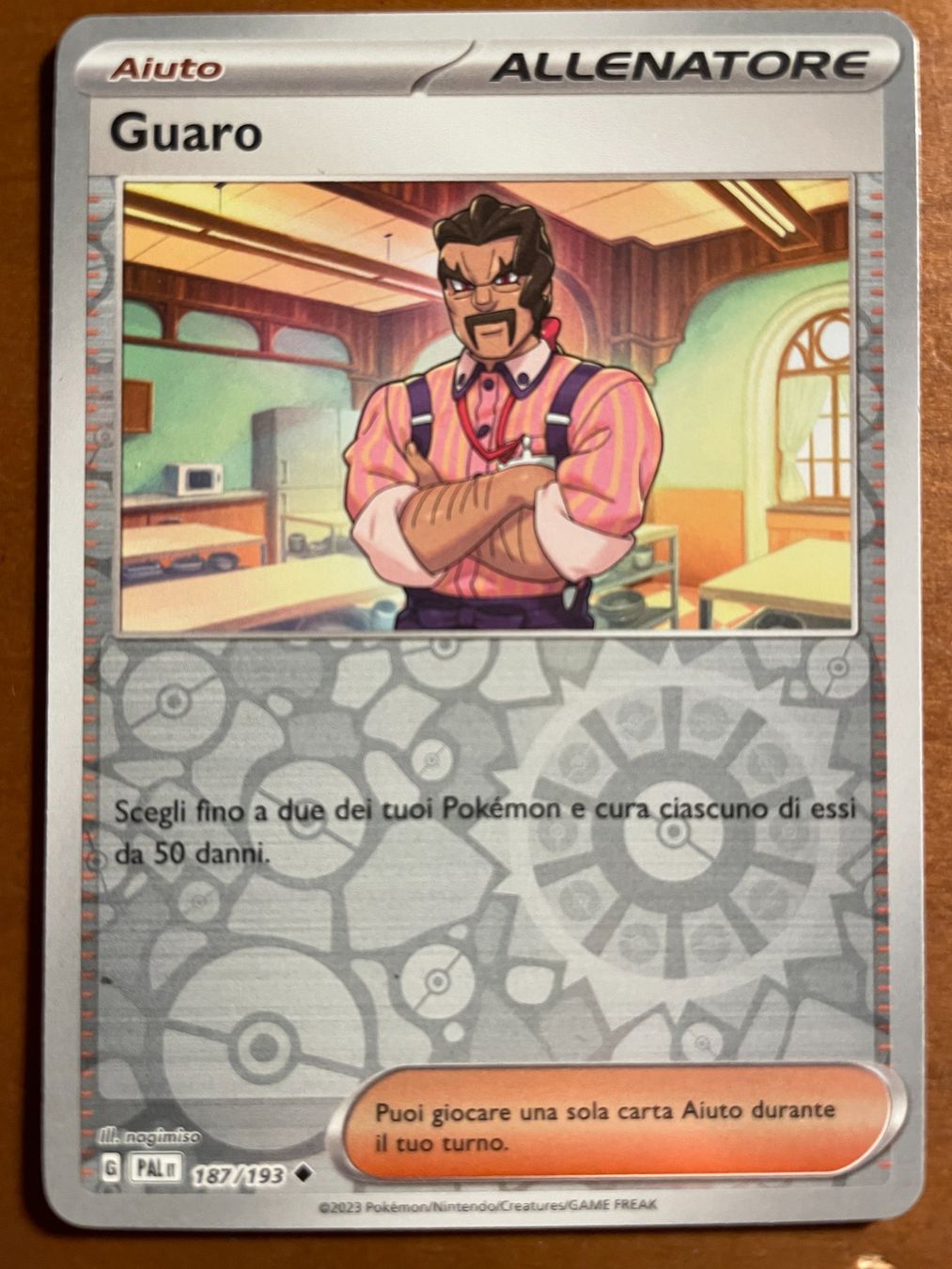 Pokémon Carte collezionabili: Pokemon Guaro Reverse (Versand gratis) – Nuovo (secondo la descrizione) da Chur venduto da Angerson