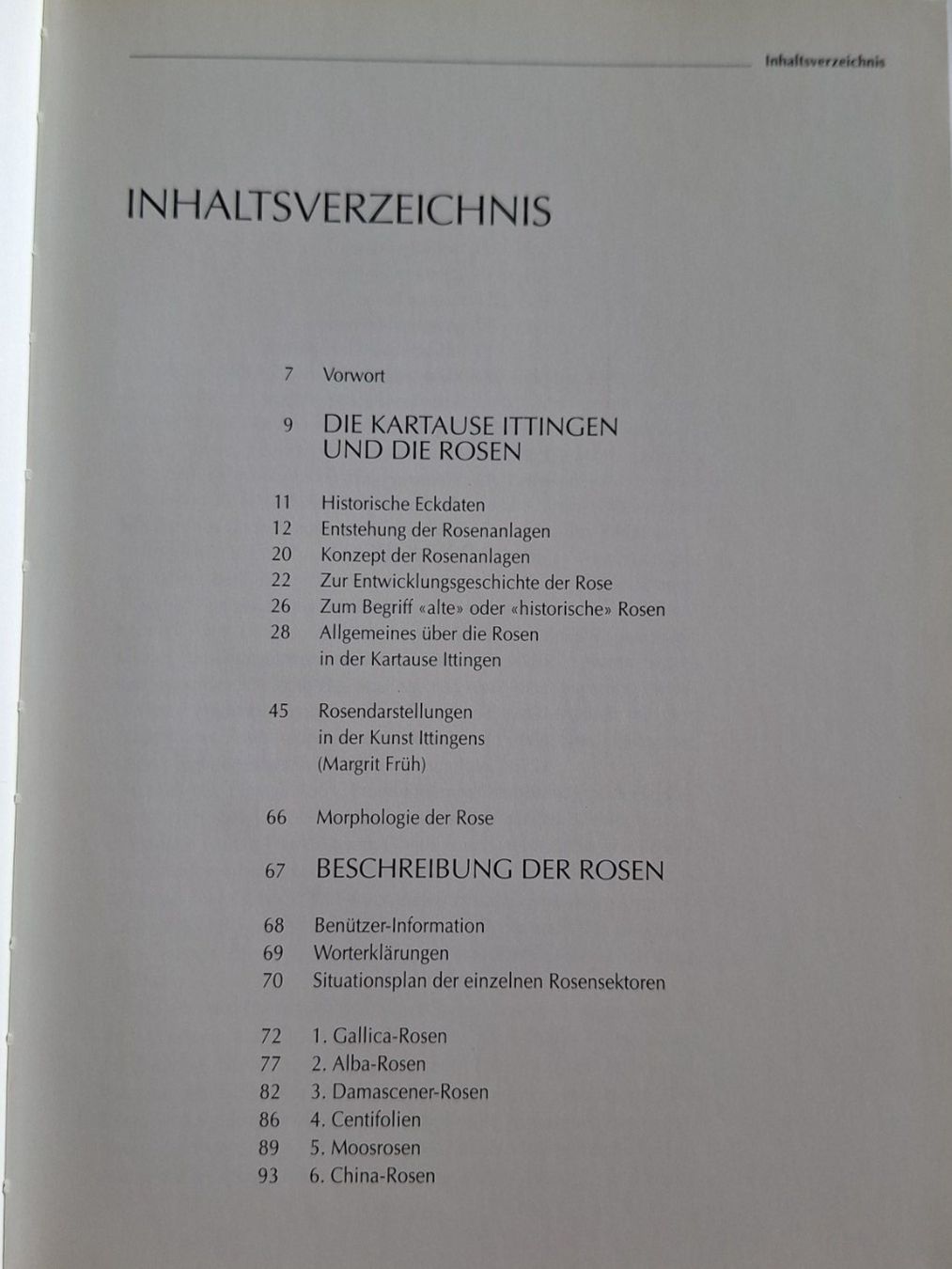 Libri: Die Rosen in der Kartause Ittingen – Usato da Zürich venduto da t24_de 2