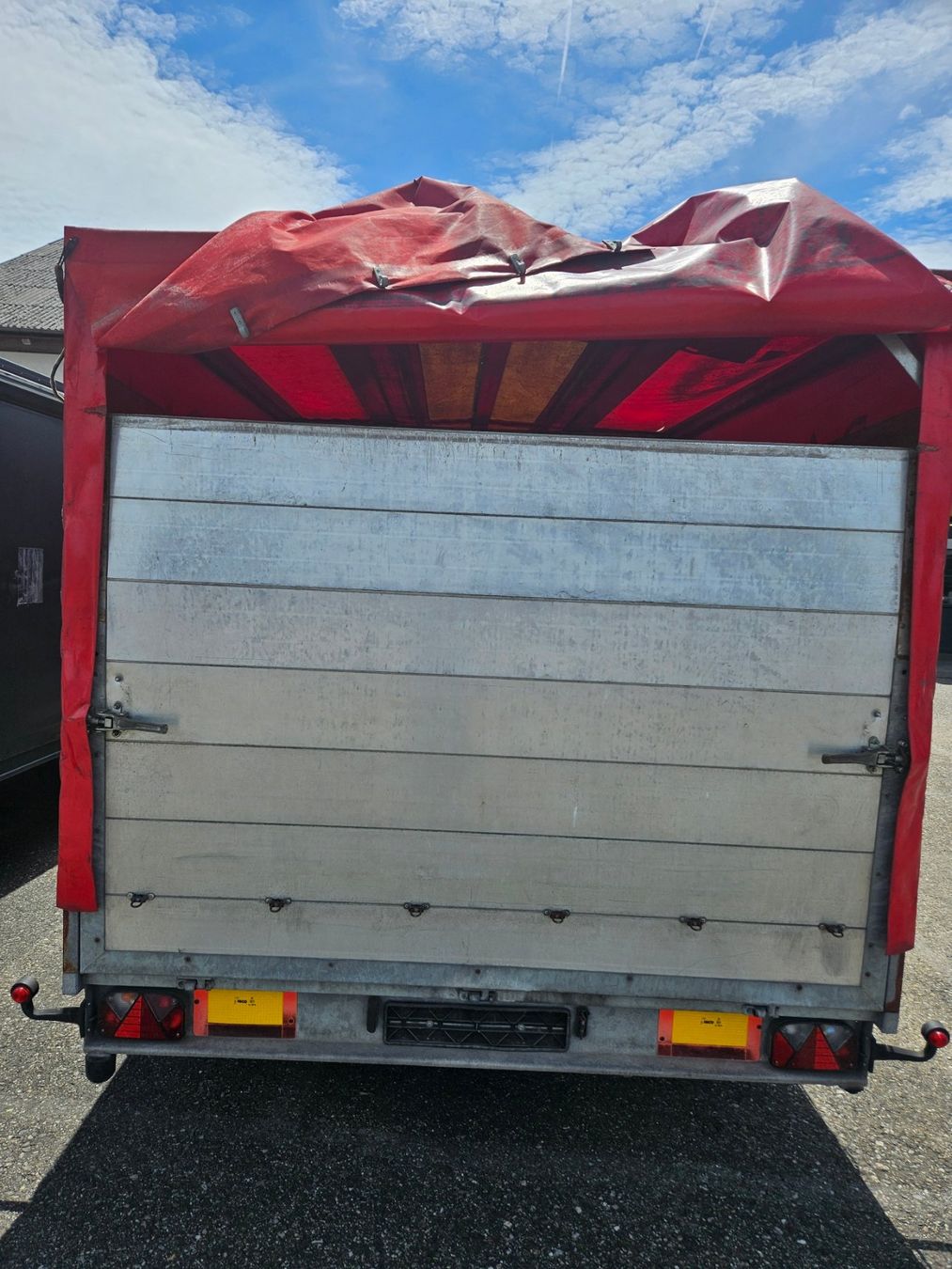 Boro Rimorchi: Anhänger Lenka Boro BR3, Brücke mit Verdeck – Usato da Muttenz venduto da pc-garage 1