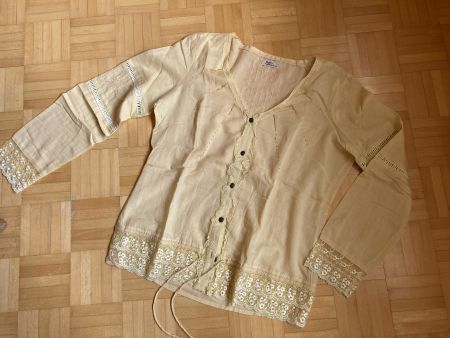 Bluse hellgelb Only Gr.48