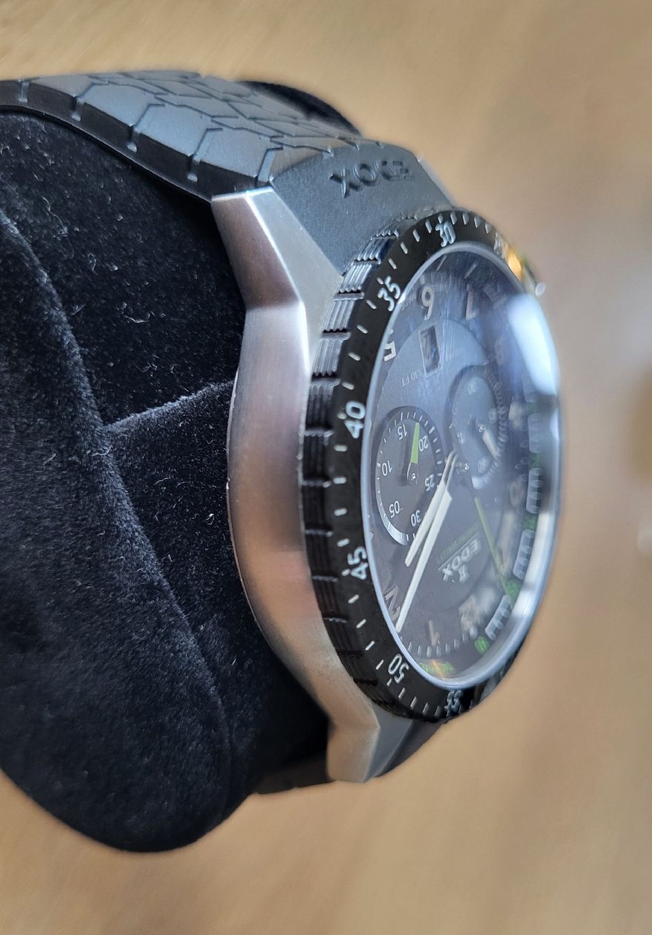 Edox Uhren: Edox Chronorally Grün – Gebraucht aus Tennwil von Mailo2 4