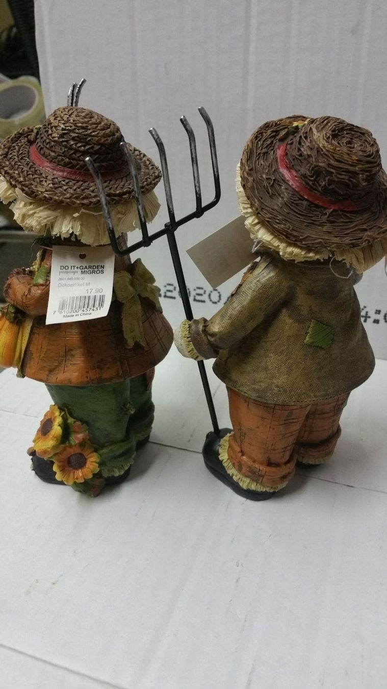 Statuette: 2 stück Deko Figur NEU – Nuovo e nell'imballaggio originale da Uerkheim venduto da Justi.y 4