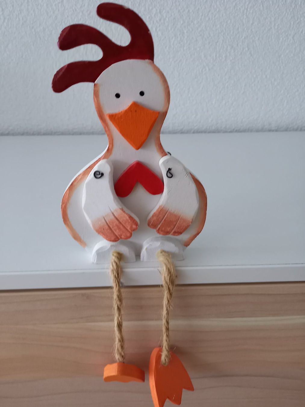 Tutte le decorazioni: 2er Set Schlenkerhühner / 'Kantenhocker' von Weltbild – Usato da Obernau venduto da Corolli 2