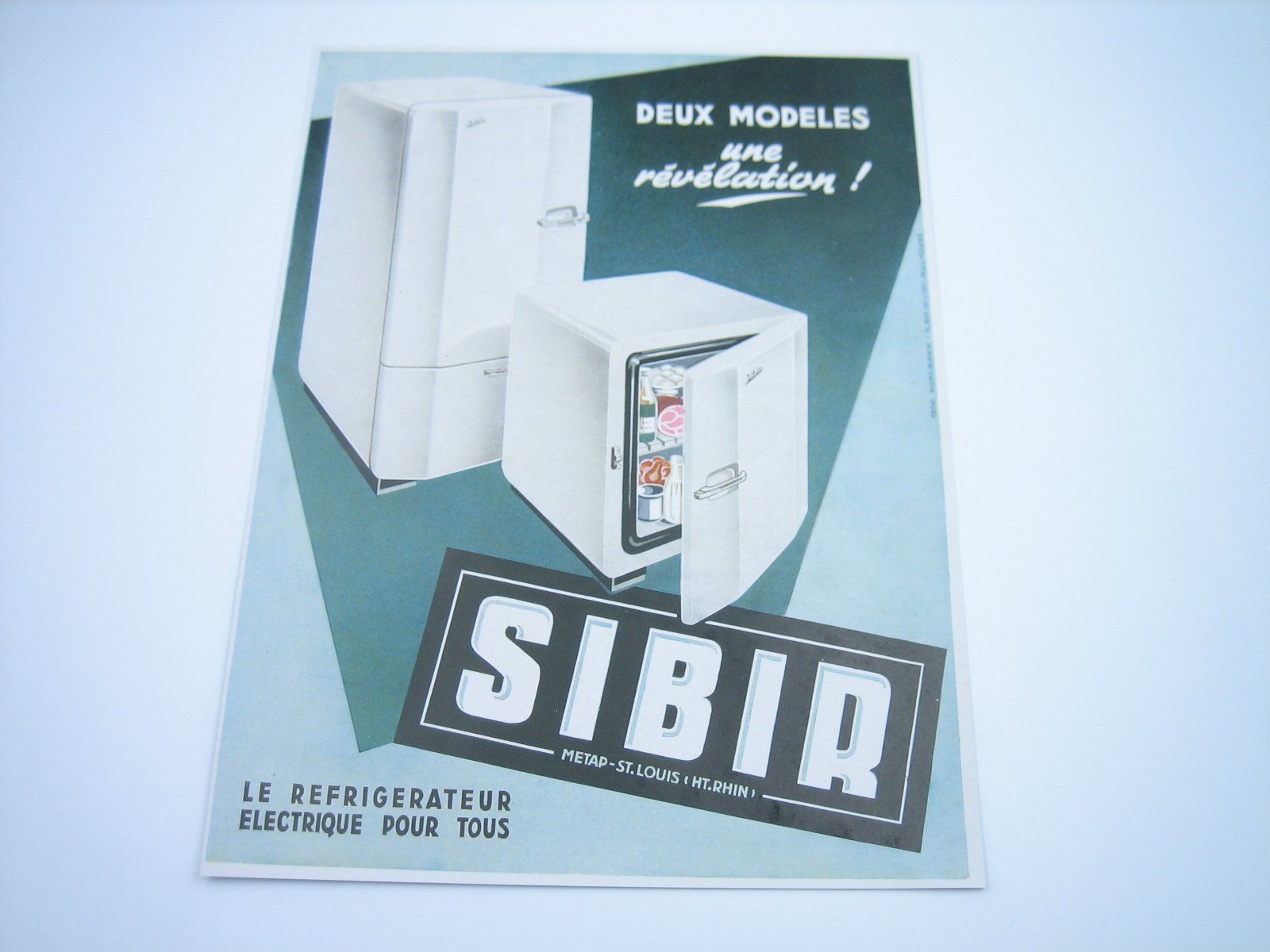 Poster & Bilder: Sibir Kühlschränke altes Werbeblatt – Gebraucht aus Zürich von Tomi118 3