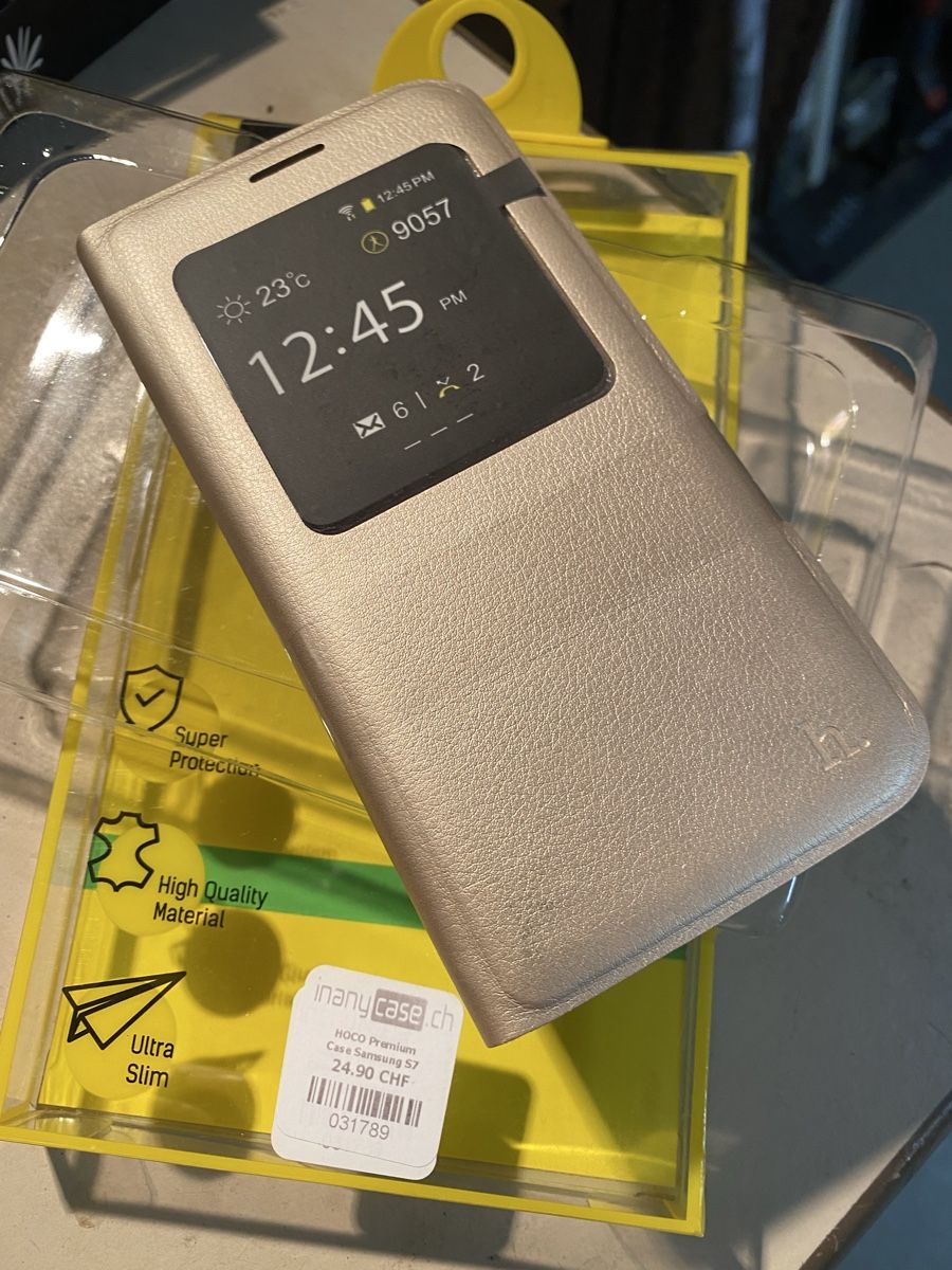 Samsung Cover & Protezioni schermo: Etui für Samsung S 7 – Nuovo e nell'imballaggio originale da Niederhasli venduto da lanzanese 1