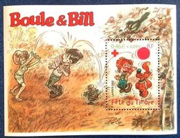 2002 Frankreich Boule & Bill Block Fest der Briefmarke **