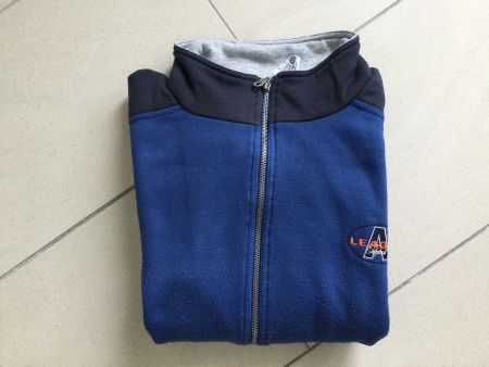 Freizeitjacke mit Reissverschluss plus Pullover in blau