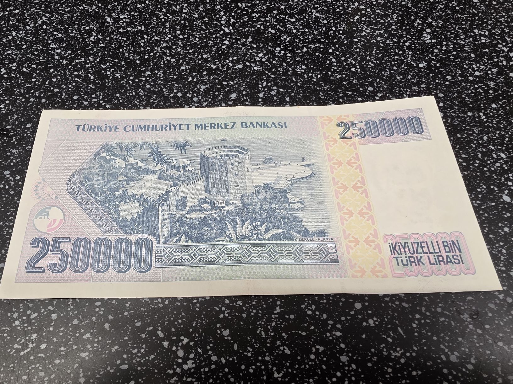Banconote: 250000 Türk Lirasi  – Nuovo e nell'imballaggio originale da Herisau venduto da Antiques.AR 1