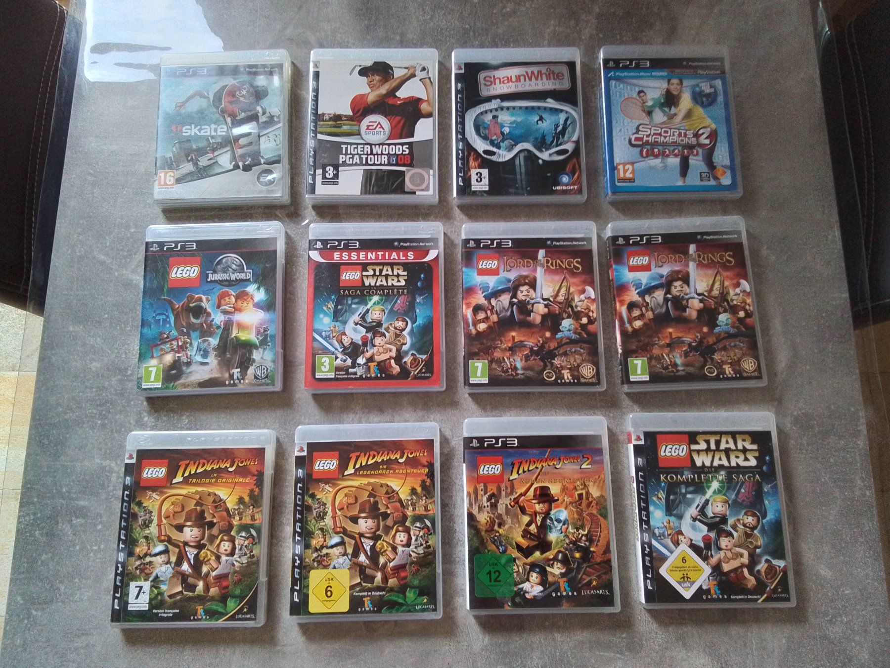 Sony Jeux: Collection PS3 + 70 jeux – D'occasion à Courgenay par Romano-Athletics 3