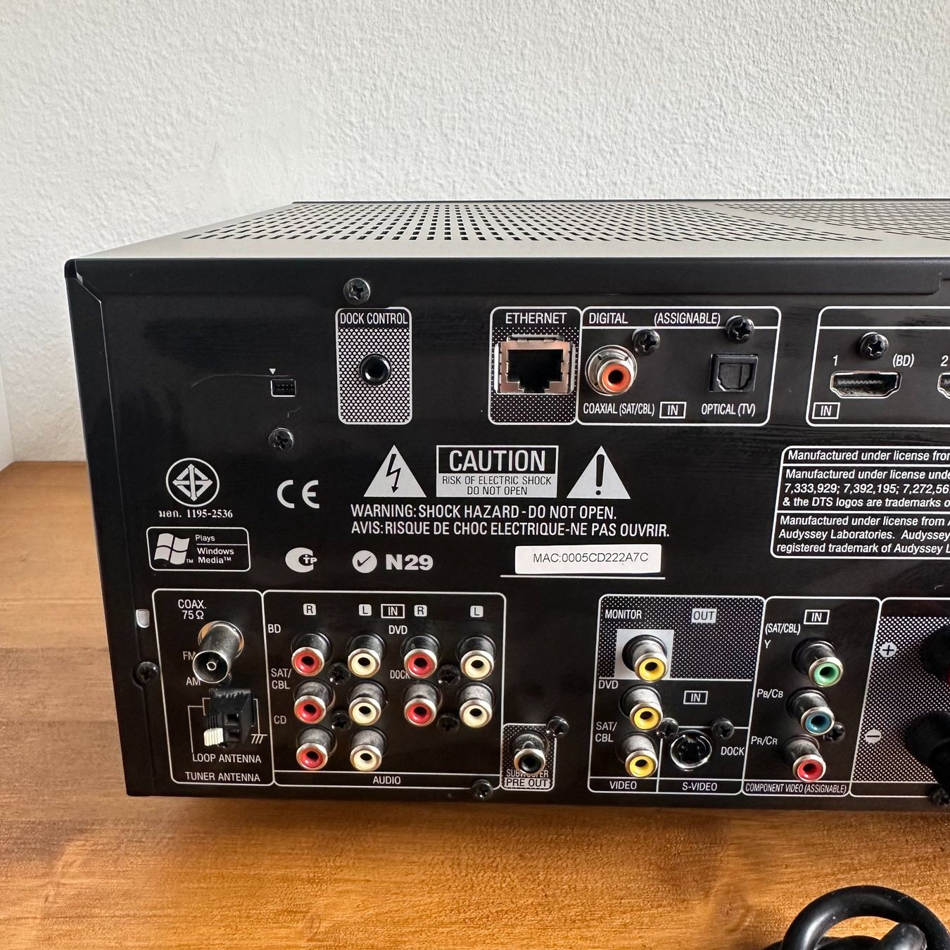 Denon Ricevitori: Denon AVR-1912 AV Receiver 7.1 Network – Usato da Luzern venduto da fairflip 3