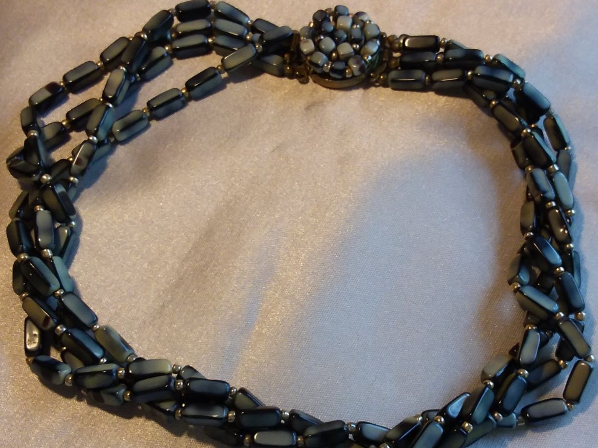 Catenine: Antikes Glas Collier ca 20er Jahre – Usato da Zürich venduto da helsan 7
