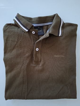 Polo Geox homme taille S, couleur kaki,