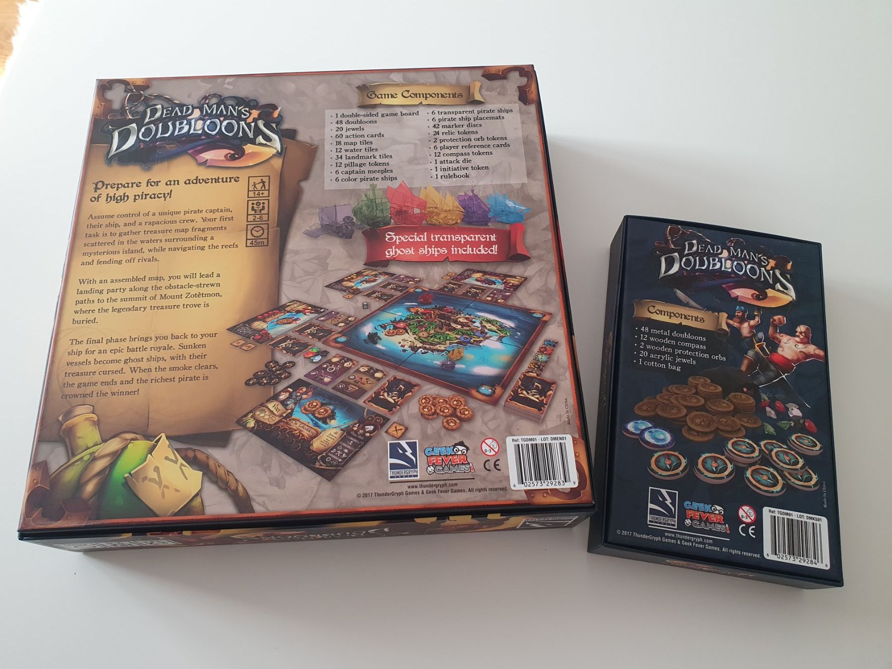 Giochi: Dead Man's Doubloons (Kickstarter edition) – Nuovo (secondo la descrizione) da Puidoux venduto da Svreber 1