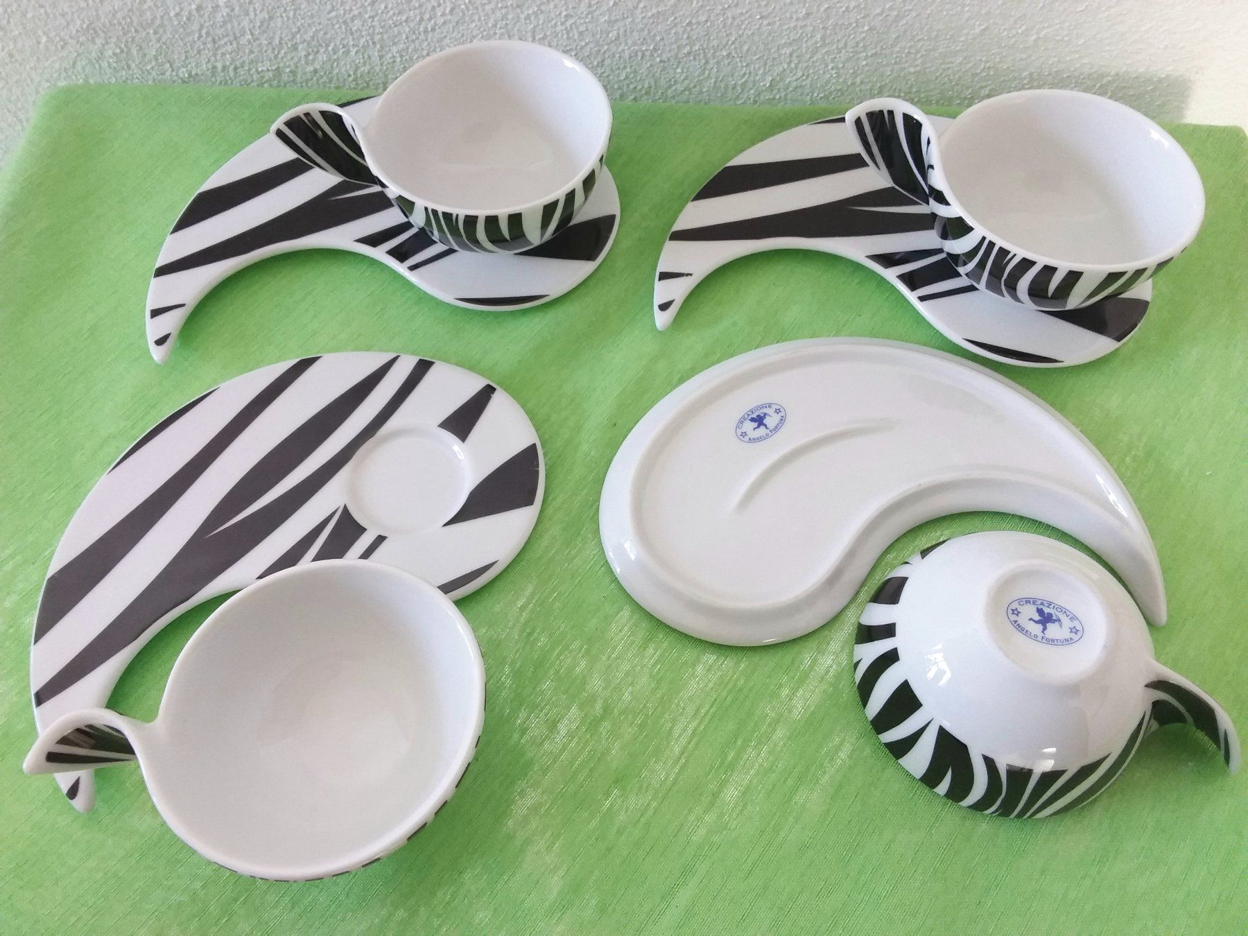 Set di piatti: ANGELO FORTUNA 4er Kaffee Set – Usato da Uitikon Waldegg venduto da Risibisi7 3