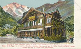 Interlaken - Hotel Cerf + c1910