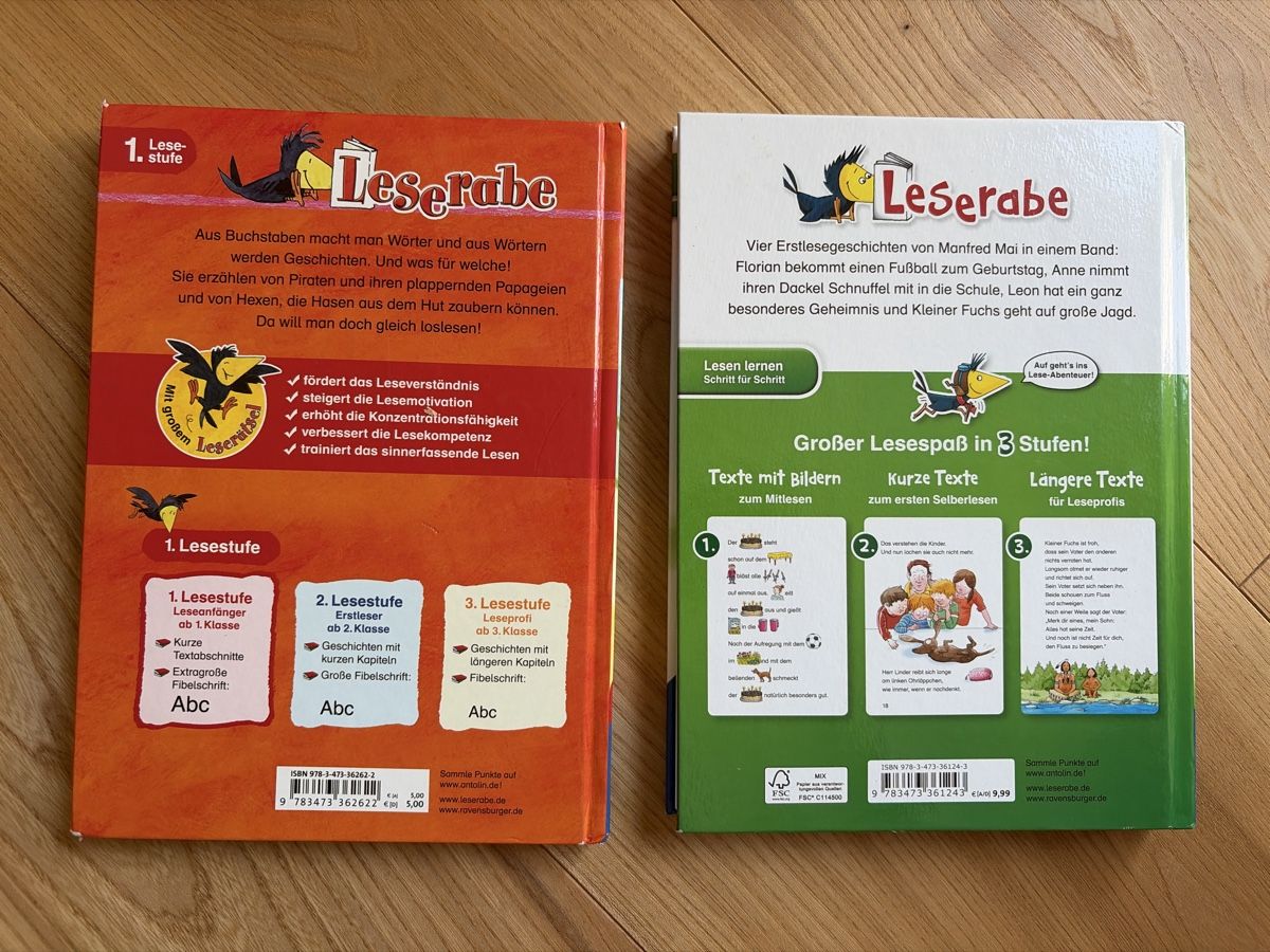 Libri: Bücherpaket Leserabe – Nuovo (secondo la descrizione) da Luzern venduto da jil_sj2k 1