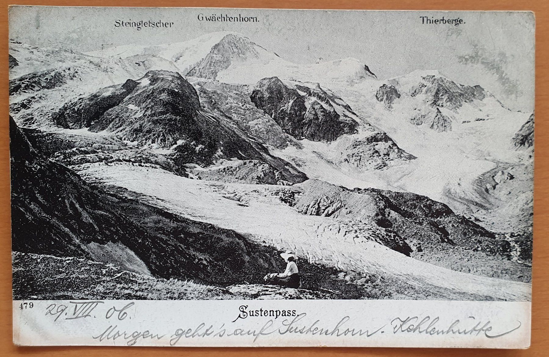 Ansichtskarten: Sustenpass 1906 – Gebraucht aus Kreuzlingen von Rschweiz1