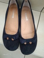 Ballerines HELVESKO bleues pointure 39, très bon état