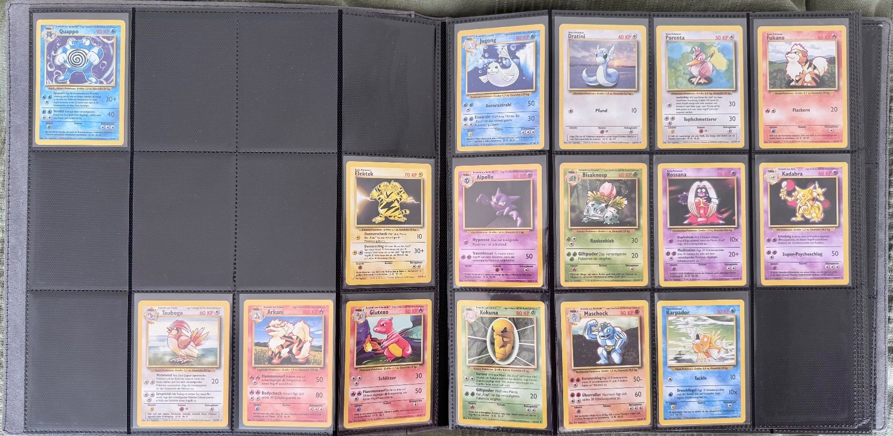 Pokémon Sammelbilder & Trading cards: Angefangenes Pokemon Base Set DE ab 1.- – Gebraucht aus Erstfeld von PokeSandero 2