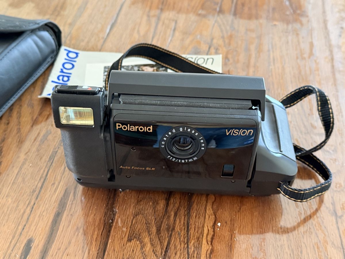 Polaroid Fotocamera: Polaroid Vision Auto Focus SLR mit Tasche & Anleitung – Usato da Zürich venduto da Gadgets2020 5