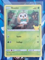 Rowlet - Promo 25th Celebrations McDonalds #7.8