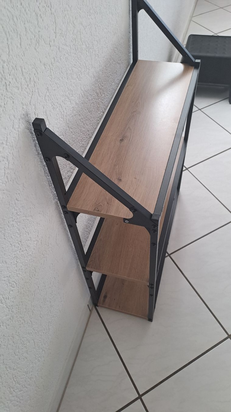 Scaffali: miniregal Metall Holz Optik  – Usato da Etziken venduto da kre_c6vd 1