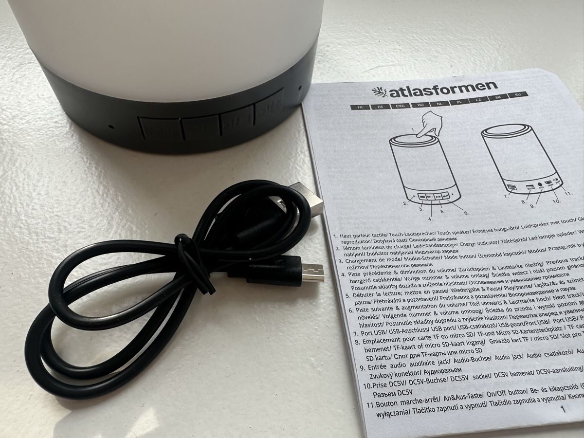 Lampen: Lamp speaker with Radio White – Neu und originalverpackt aus Uster von Monika_OB 2