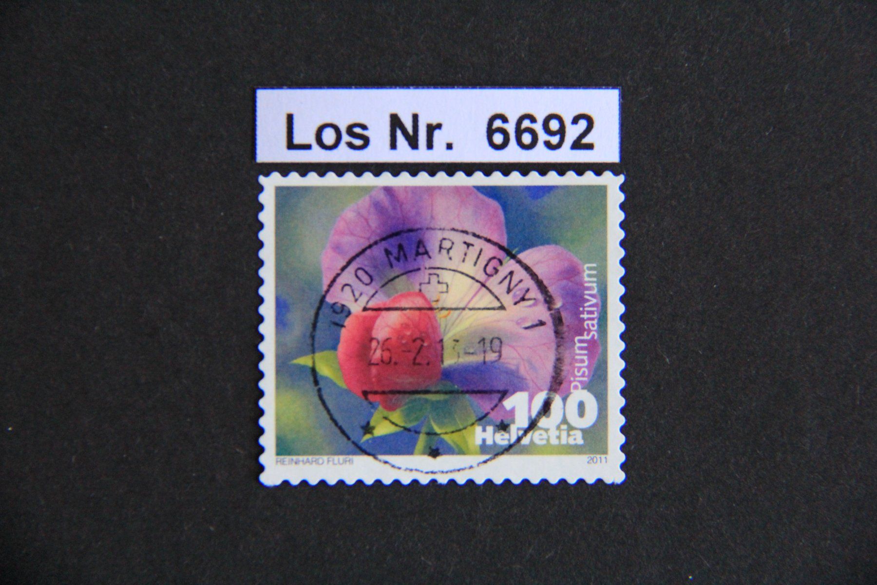 Tutti i francobolli: CH 2011 sauberer Vollstempel                        Los 6692 – Usato da Volken venduto da jukon65