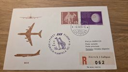 1965 Erstflug DC-8 Zürich -Kampala