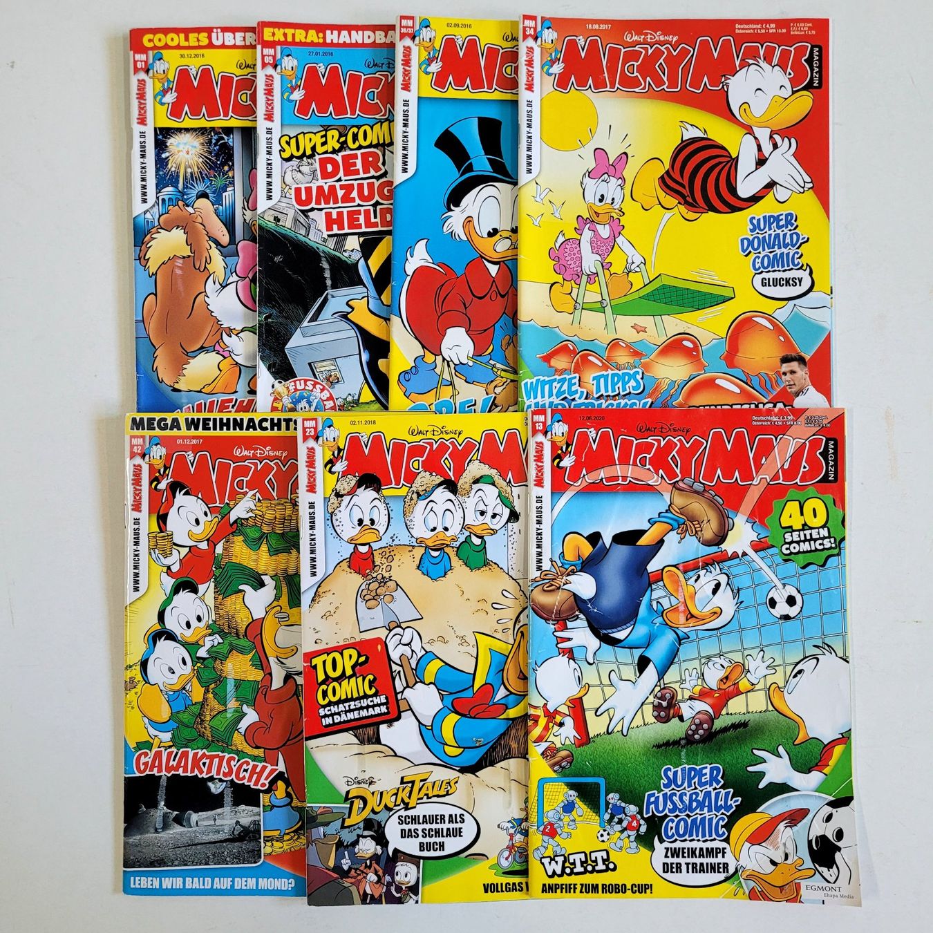 BD: 7 Micky Maus zwischen 2016-2020 – D'occasion à Schöftland par huair