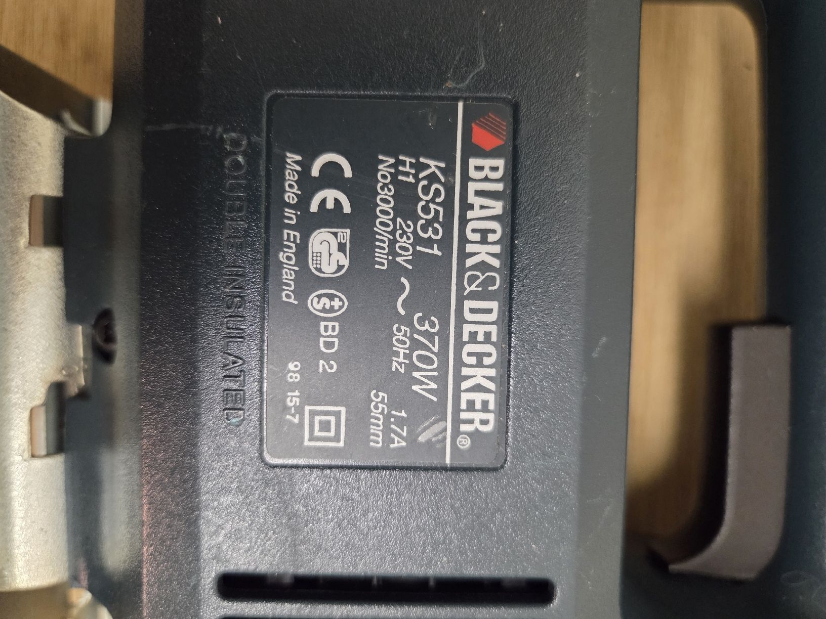 Seghe: Black & Decker Stichsäge  KS 531 – Usato da Zürich venduto da fiat72 1