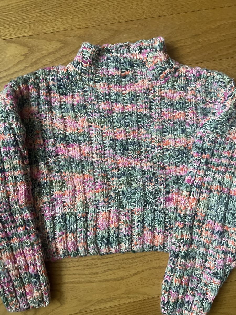 Pulls & Sweat-shirts: Gemütlicher Strickpullover, Gr. S, bunt – D'occasion à Hofstetten SO par Snowwithe555 3