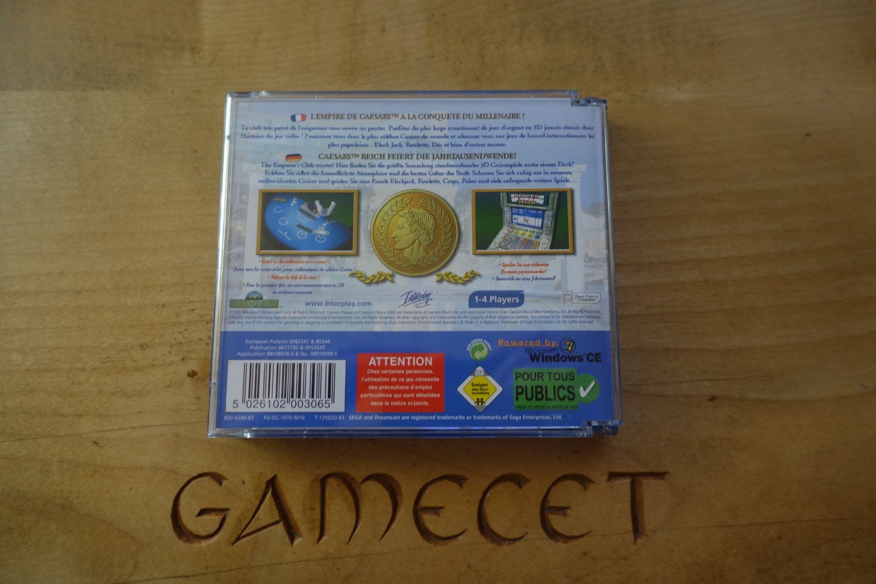 Sega Giochi: Caesars Palace 2000: Millennium Gold Edition – Usato da Steinach venduto da Gamecet 2