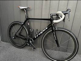 Rennrad Tropix carbon gebraucht schwarz