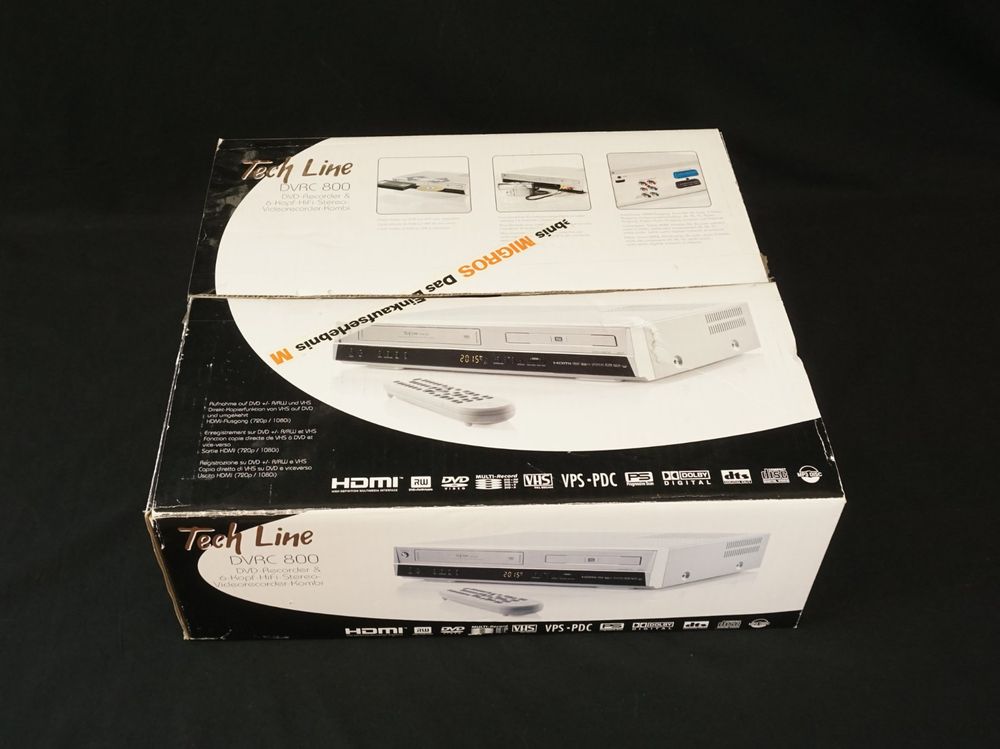 Tech Line DVRC 800 Video und Kasetten Recorder (Gebraucht) in Pratteln ...