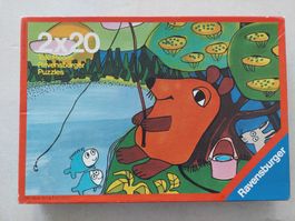 "Sendung mit der Maus" Ravensburger Puzzle 2x20 Teile